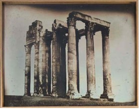 Joseph-Philibert Girault de Prangey, 113.Athènes, T[emple] de J[upiter] olympien pris de l'est (1842)