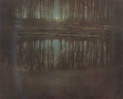 The Pond-Moonlight (Edward Steichen) 1904
