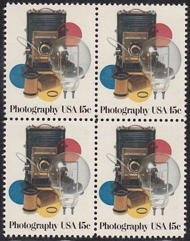 United States - Photography - Block 4 stamps