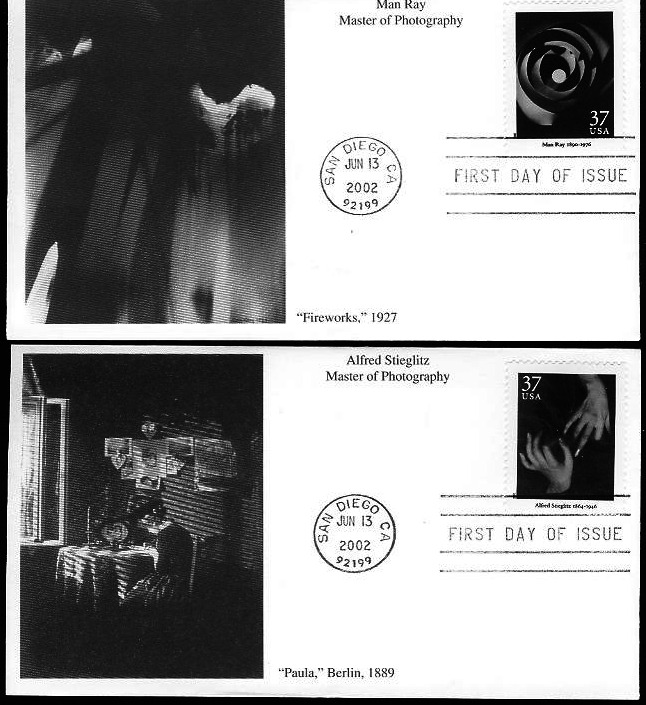  Master Photography USA 2002 FDC series Mystic Stamp Company