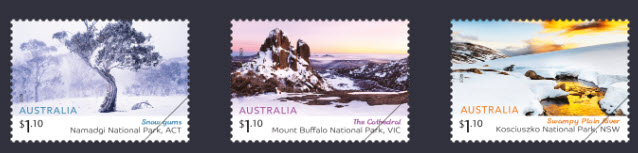 photography on stamps australia